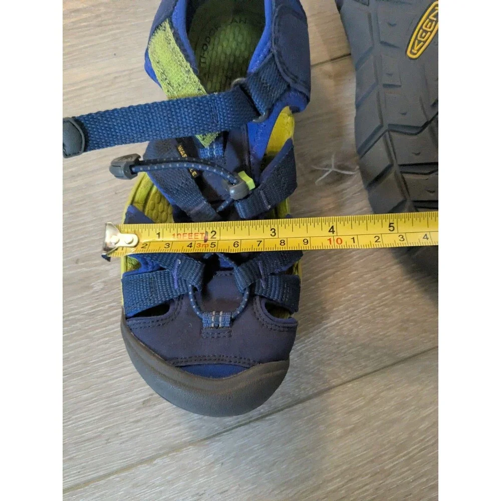 Keen Newport H2 Waterproof Hiking‎ Sandals Water Shoes Blue Kids Boys Size 3